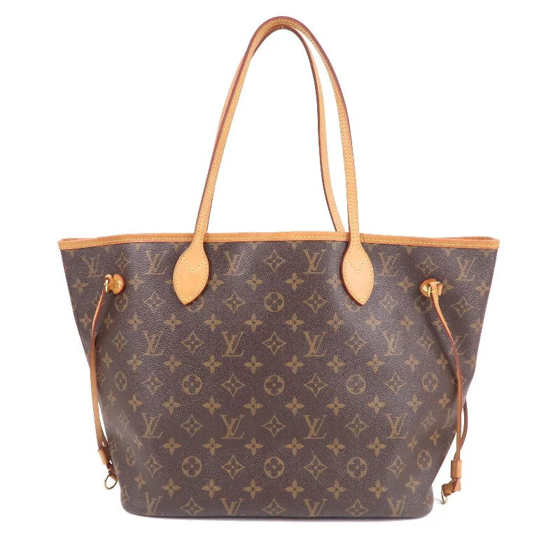 Louis Vuitton Monogram Neverfull MM Tote Bag Cerise M41177