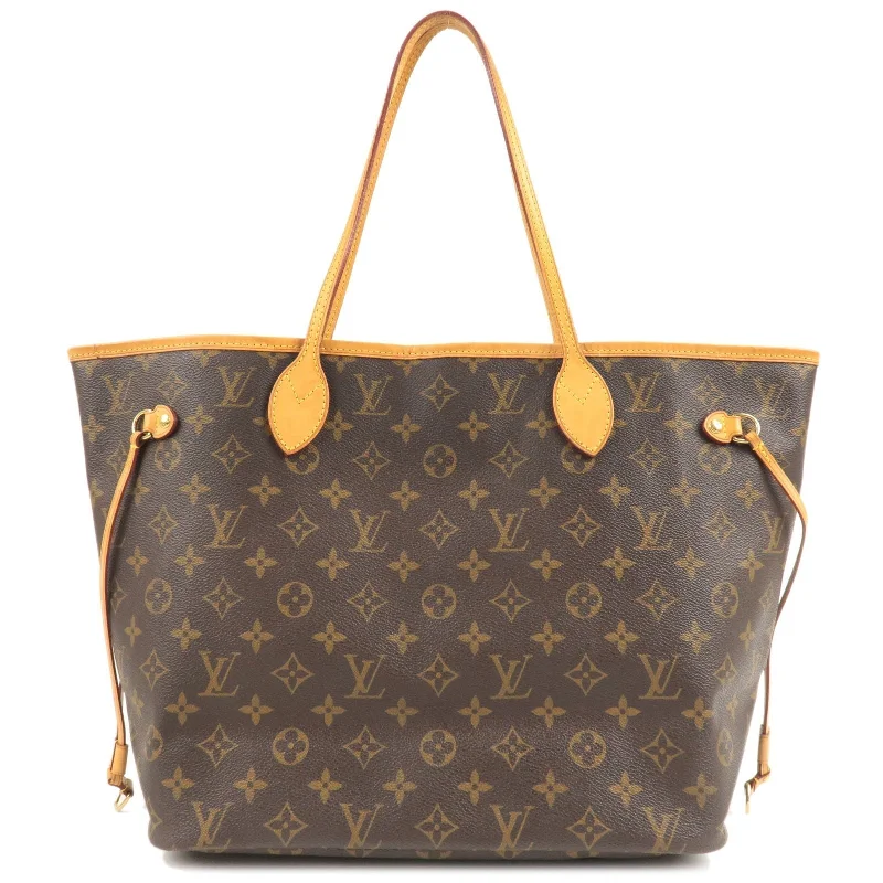 Louis Vuitton Monogram Neverfull MM Tote Bag M40156