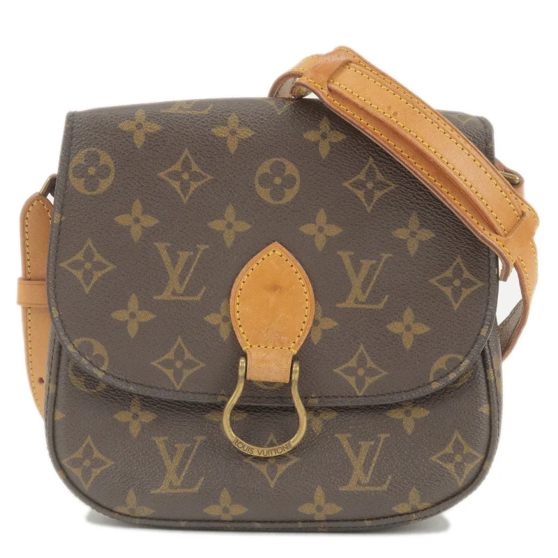 Louis Vuitton Monogram Saint Cloud MM Shoulder Bag M51243