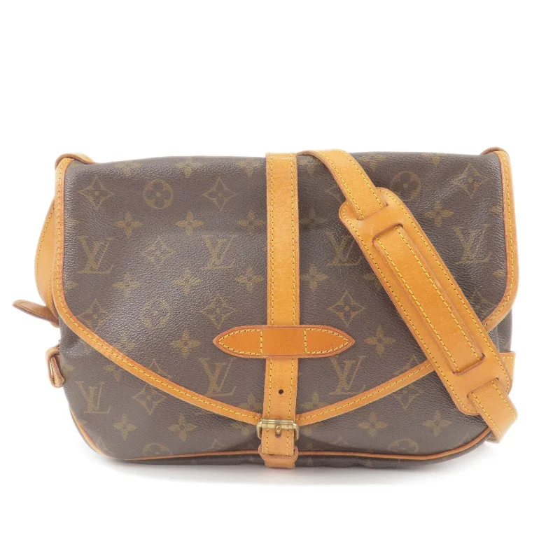 Louis Vuitton Monogram Saumur 30 Shoulder Bag M42256