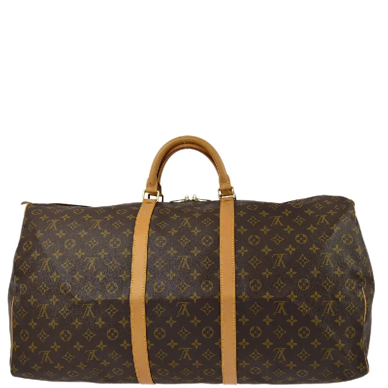 Louis Vuitton 1996 Monogram Keepall 60 Duffle Handbag M41422