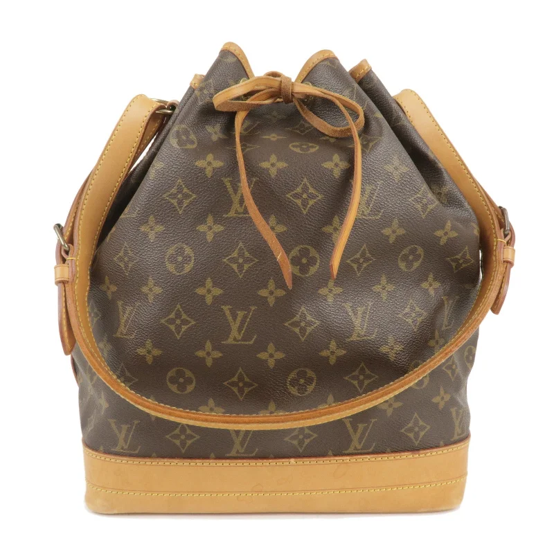 Louis Vuitton Monogram Noe Shoulder Bag Hand Bag Brown M42224