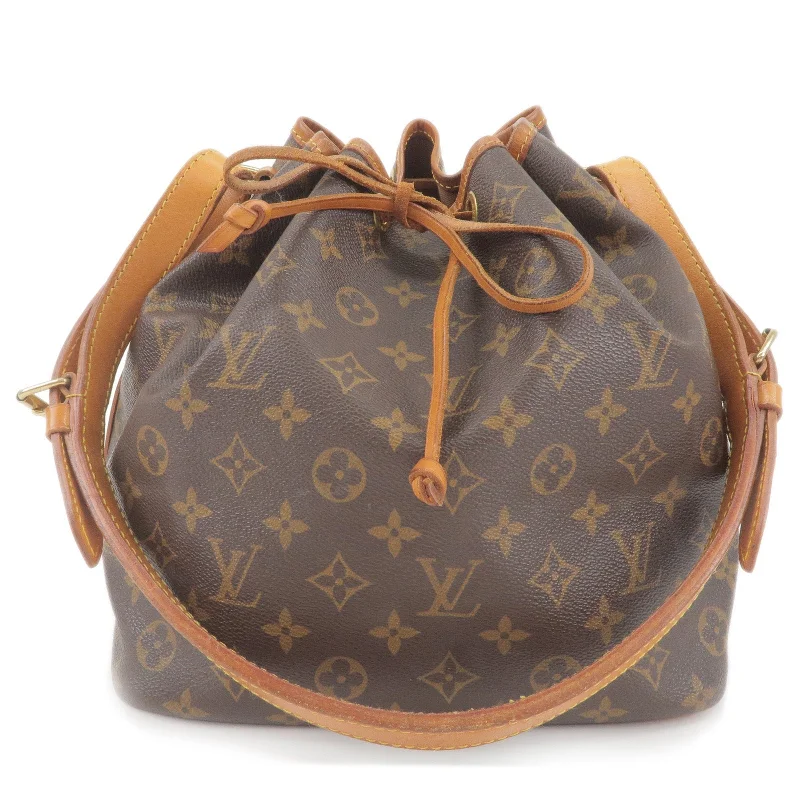 Louis Vuitton Monogram Petit Noe Shoulder Bag M42226