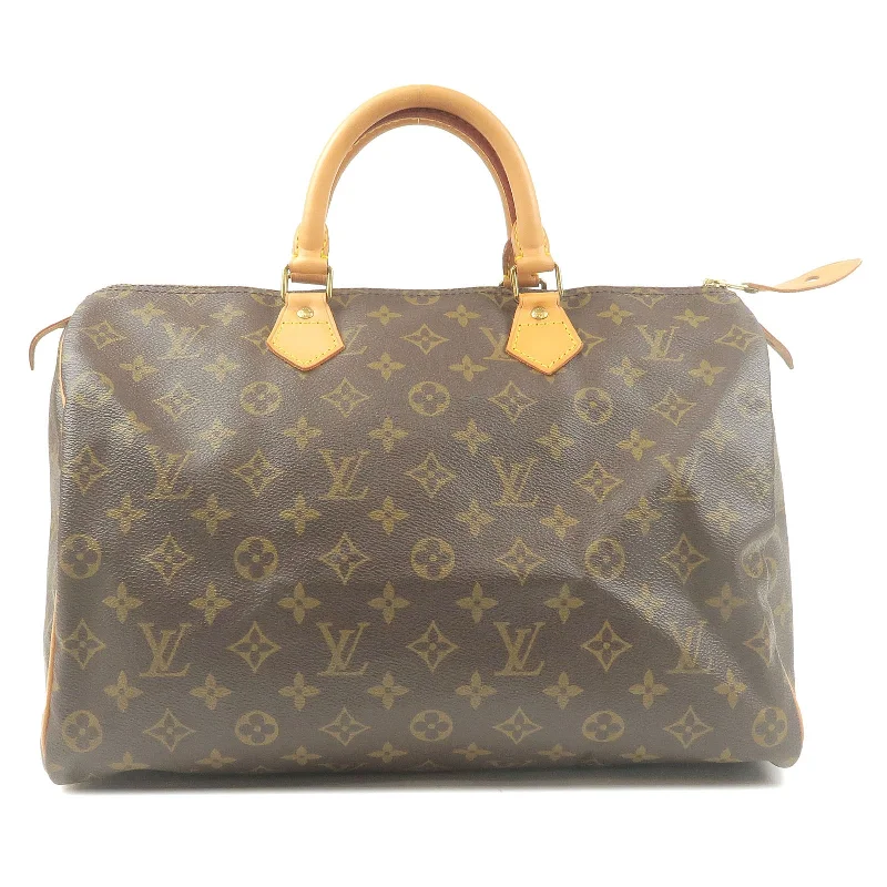 Louis Vuitton Monogram Speedy 35 Hand Bag Boston Bag M41524