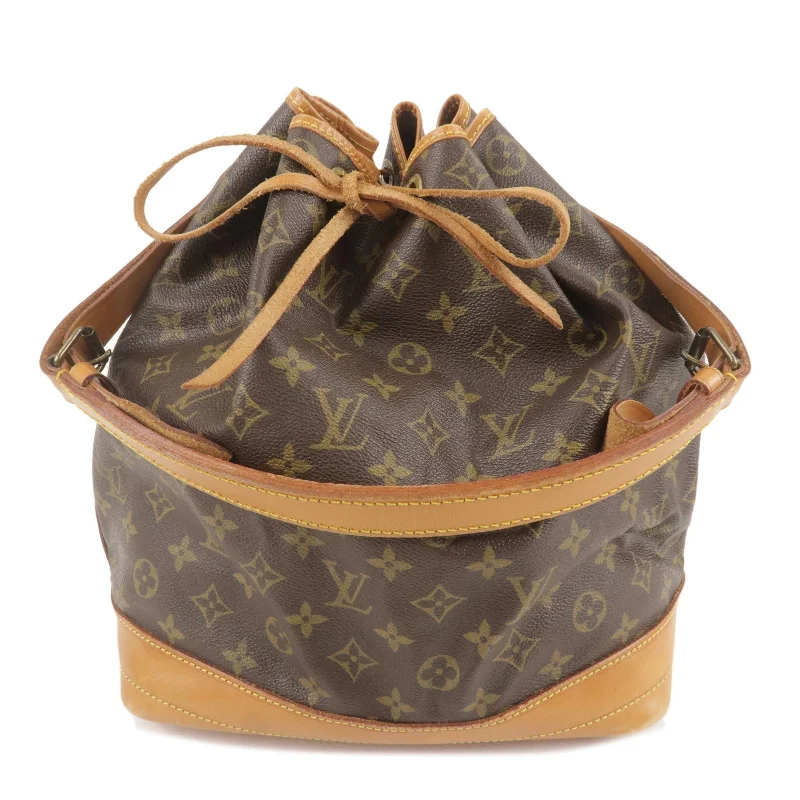 Louis Vuitton Monogram Noe Shoulder Bag Hand Bag Brown M42224