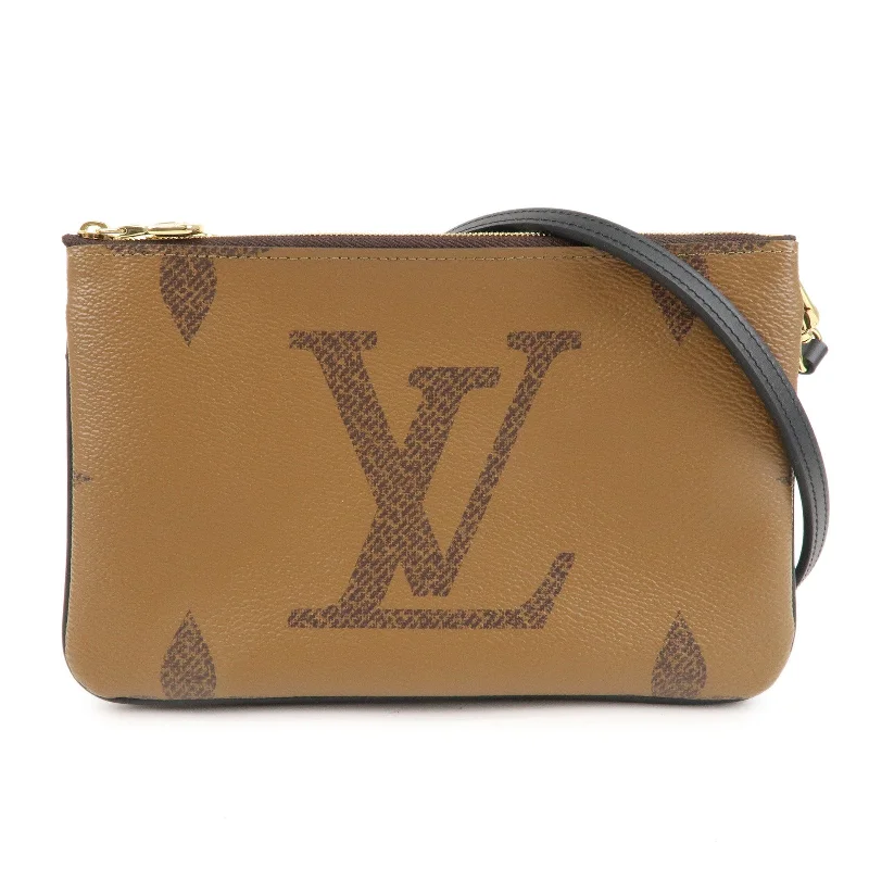 Louis Vuitton Monogram Reverse Pochette Double Zip 2Way Bag M69203