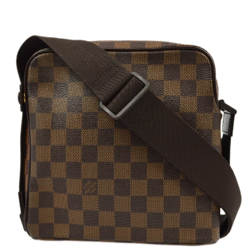 Louis Vuitton 2004 Damier Olaf PM Shoulder Bag N41442