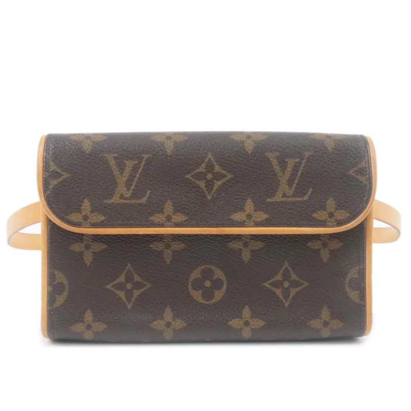 Louis Vuitton Monogram Pochette Florentine Waist Bag BeltXS M51855