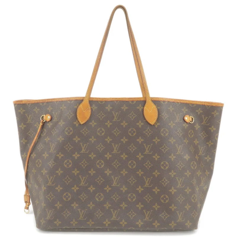 Louis Vuitton Monogram Neverfull GM Tote Bag Hand Bag M40157