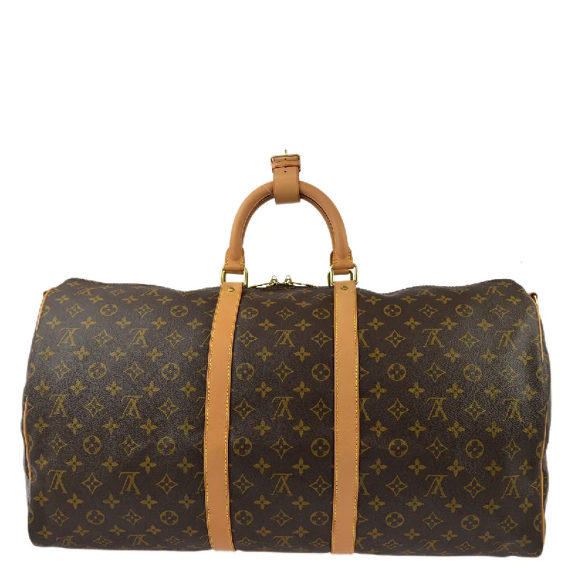 Louis Vuitton 2002 Monogram Keepall Bandouliere 55 M41414