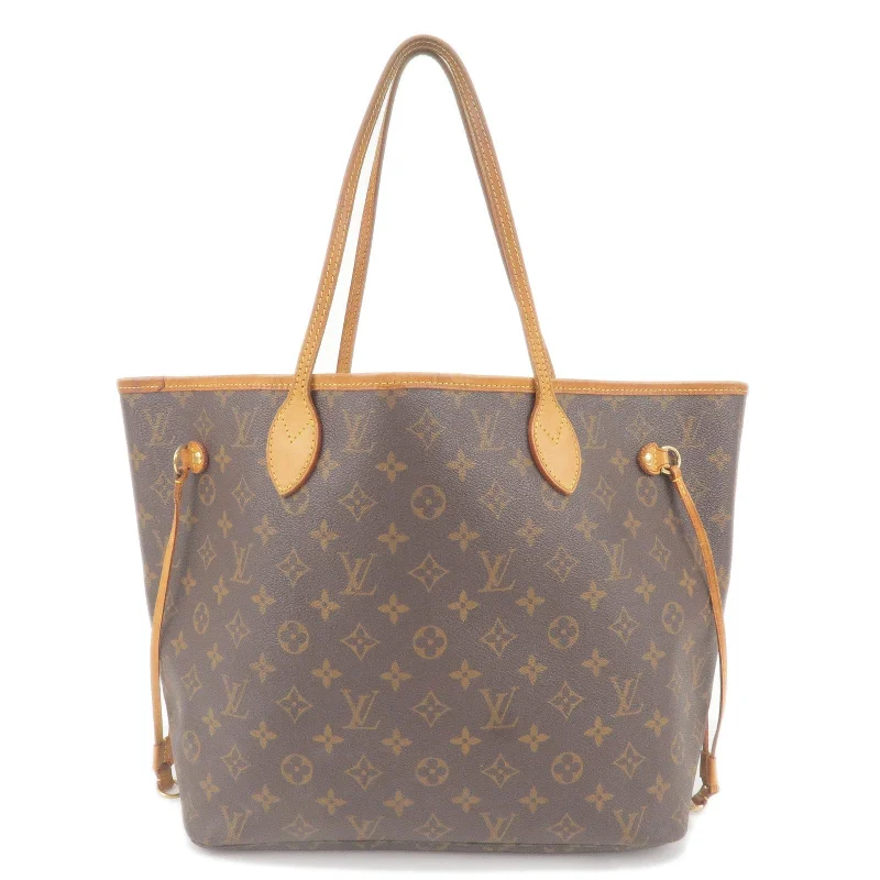 Louis Vuitton Monogram Neverfull MM Tote Bag M40156