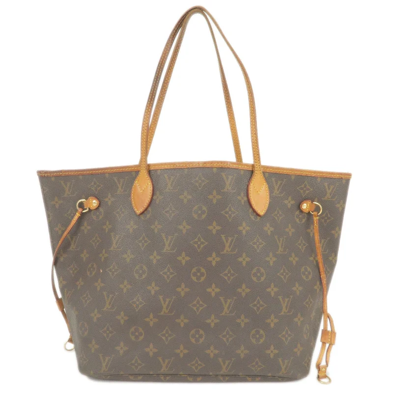 Louis Vuitton Monogram Neverfull MM Tote Bag M40156