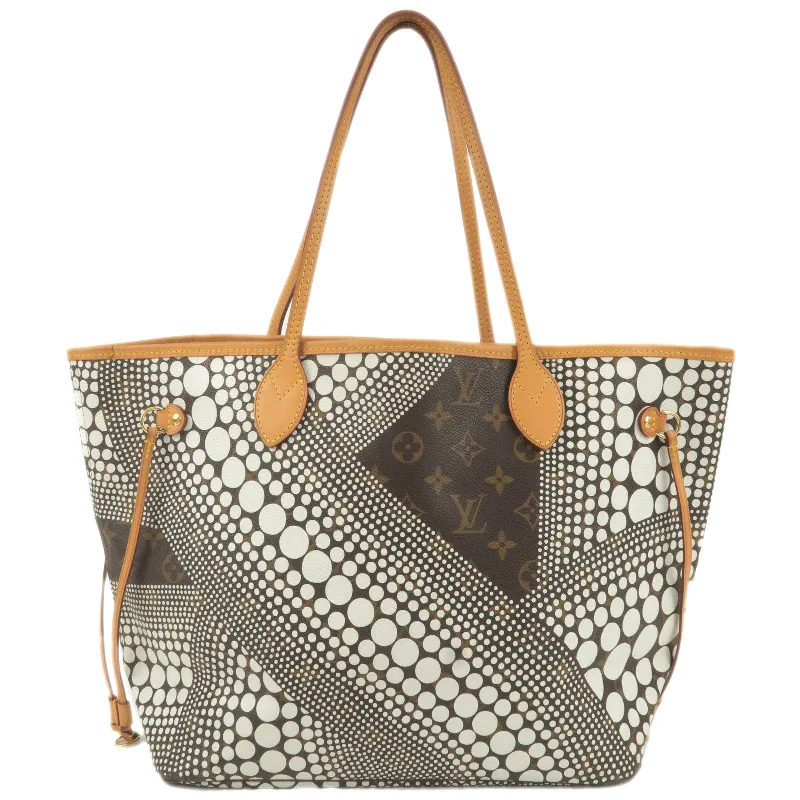 Louis Vuitton Monogram Wave Neverfull MM Yayoi Kusama Tote M40684