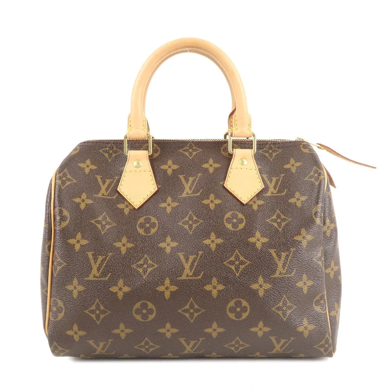 Louis Vuitton Monogram Speedy 25 Hand Bag Boston Bag M41528