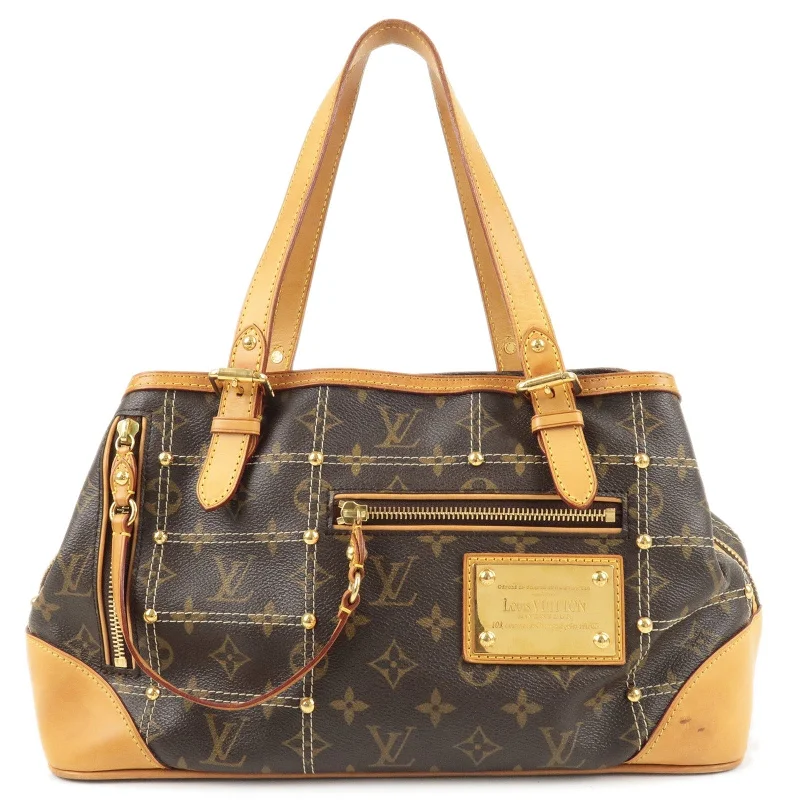 Louis Vuitton Monogram Rivet Hand Bag Shoulder Bag M40140