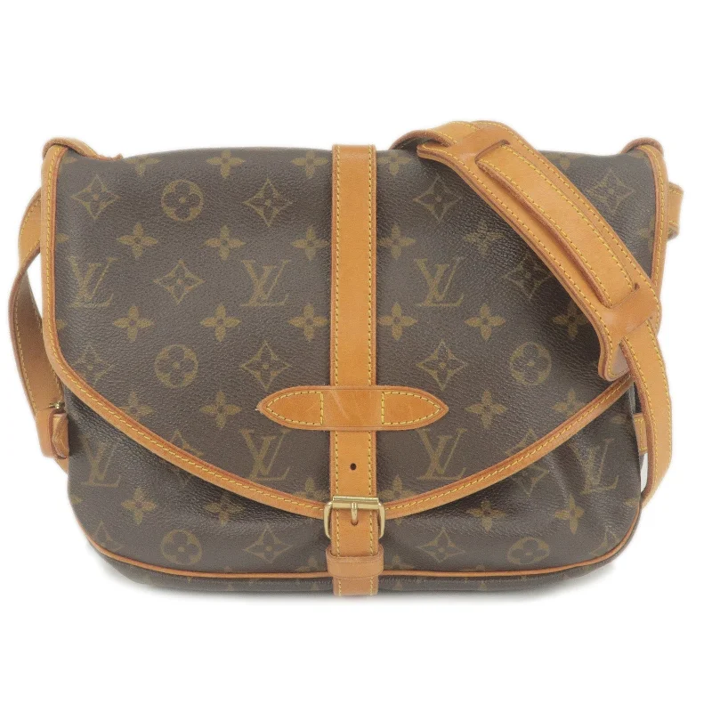 Louis Vuitton Monogram Saumur 30 Shoulder Bag M42256