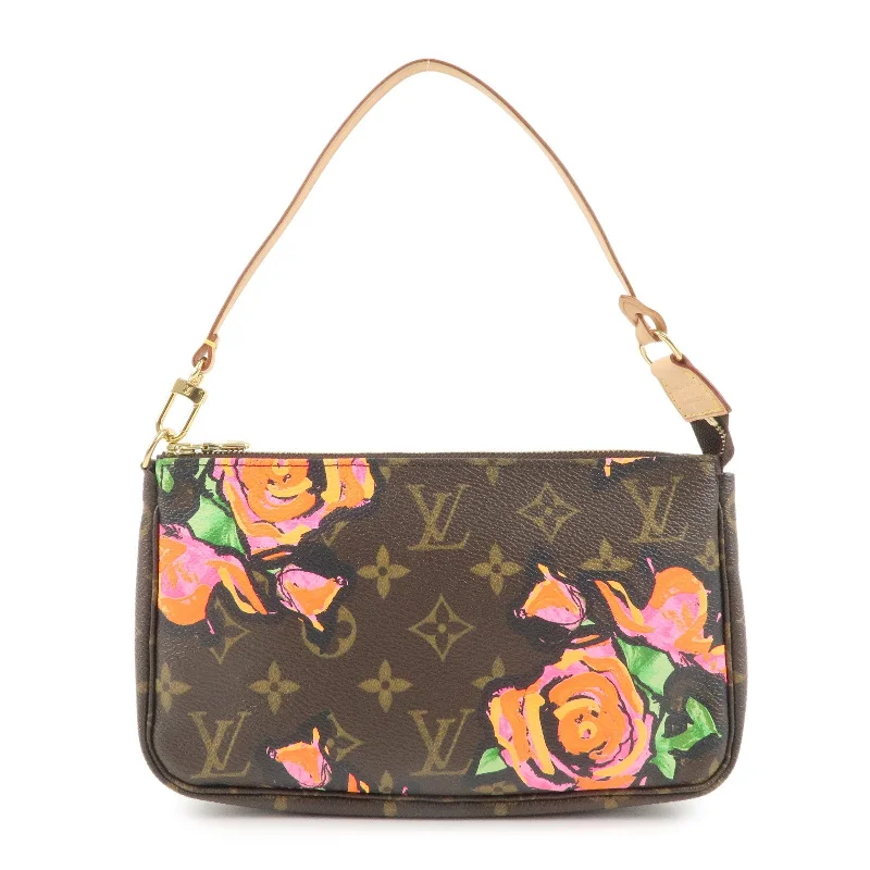 Louis Vuitton Monogram Rose Pochette Accessoires Pouch M48615