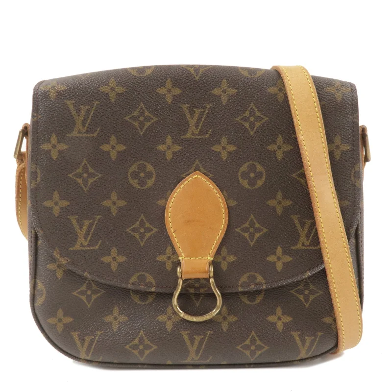 Louis Vuitton Monogram Saint Cloud GM Shoulder Bag Brown M51242