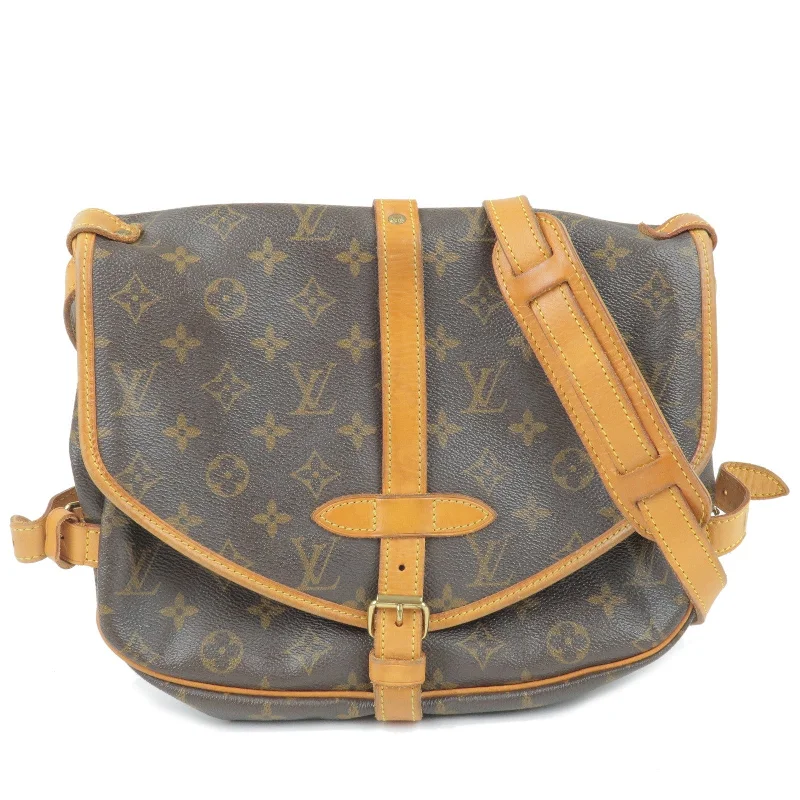 Louis Vuitton Monogram Saumur 30 Shoulder Bag M42256