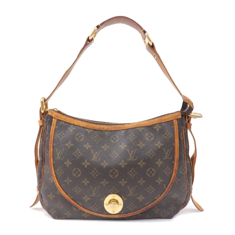 Louis Vuitton Monogram Tulum GM Shoulder Bag Brown M40075