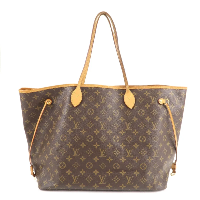 Louis Vuitton Monogram Neverfull GM Tote Bag Brown M40990