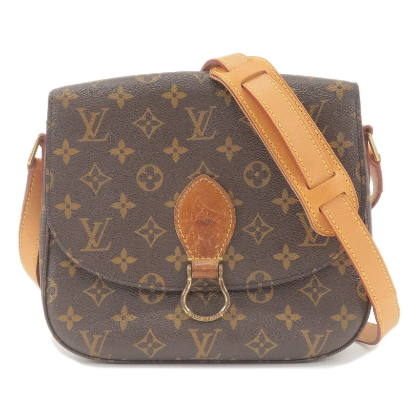 Louis Vuitton Monogram Saint Cloud GM Shoulder Bag Brown M51242