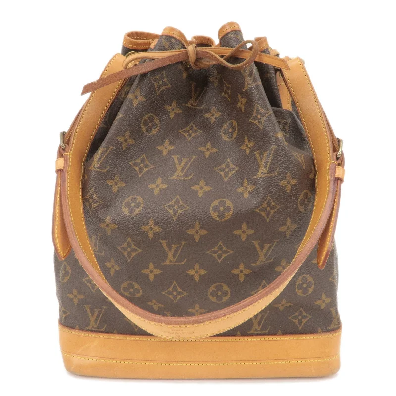 Louis Vuitton Monogram Noe Shoulder Bag Hand Bag Brown M42224