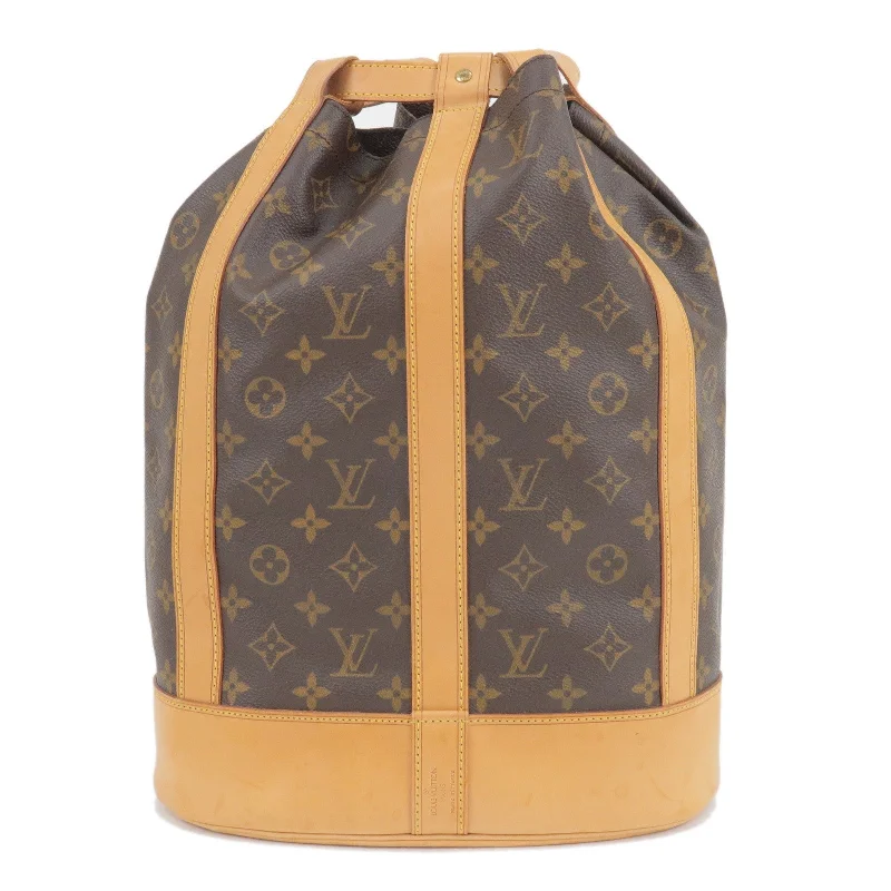 Louis Vuitton Monogram Randonnee PM Laundry Bag M42243