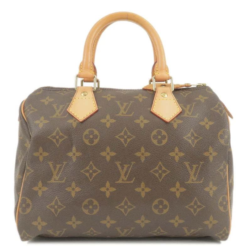 Louis Vuitton Monogram Speedy 25 Hand Bag Boston Bag M41528