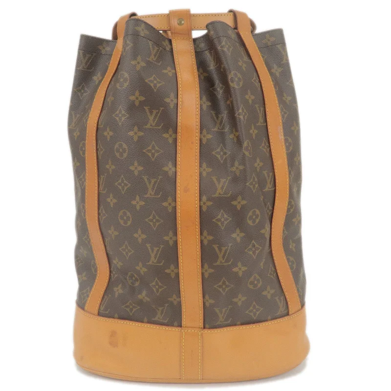 Louis Vuitton Monogram Randonnee GM Laundry Bag M42244