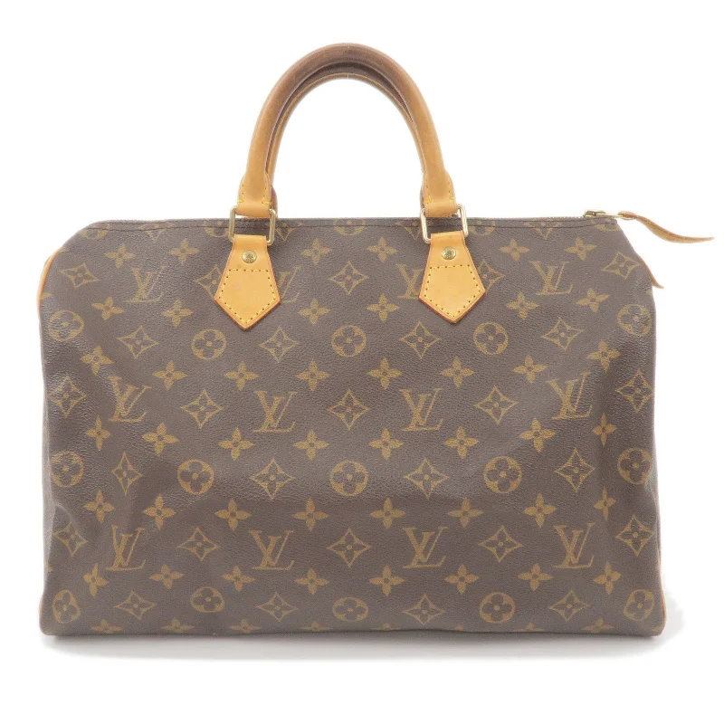 Louis Vuitton Monogram Speedy 35 Hand Bag Boston Bag M41524