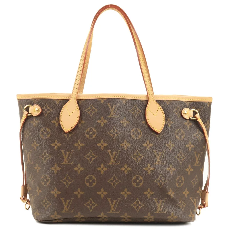 Louis Vuitton Monogram Neverfull PM Tote Bag Hand Bag M40155