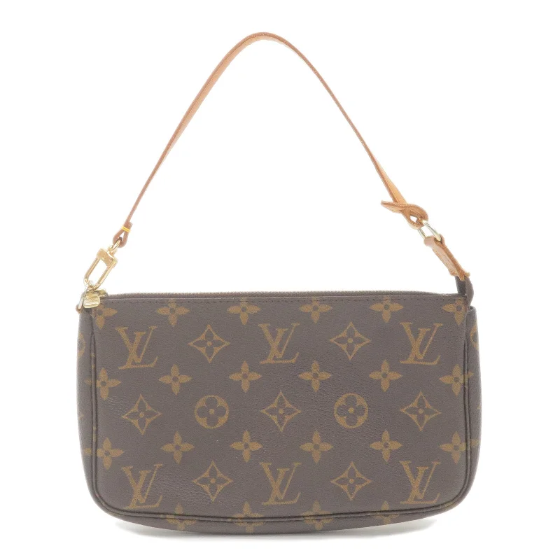 Louis Vuitton Monogram Pochette Accessoires Hand Bag M51980