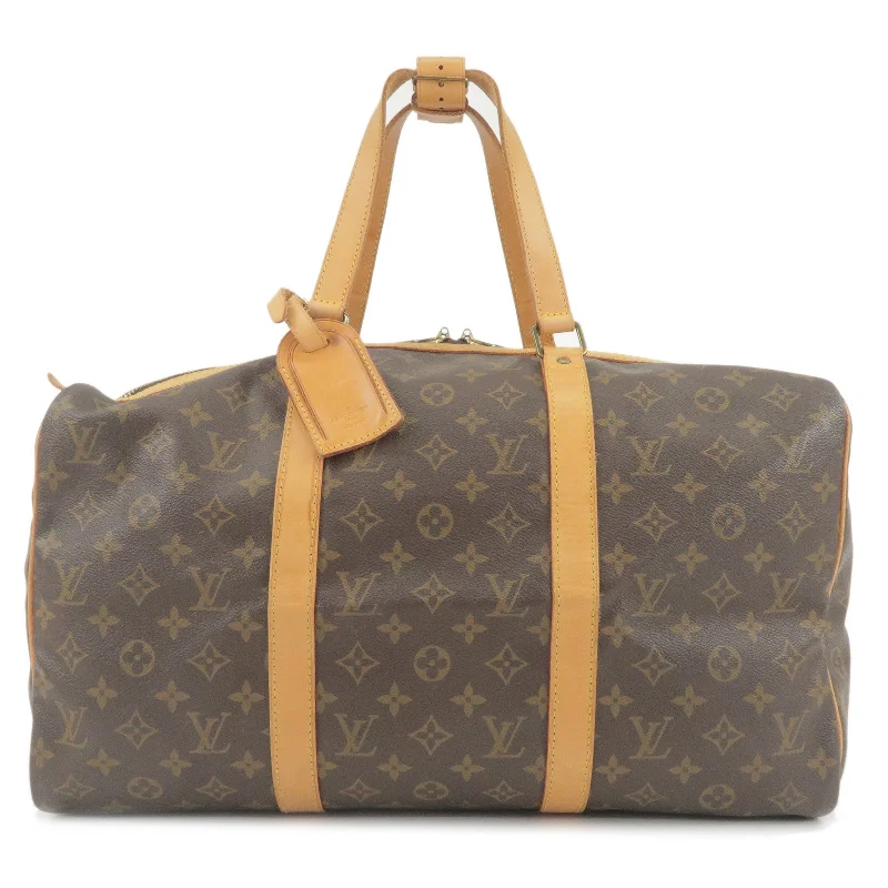 Louis Vuitton Monogram Sac Souple 45 Boston Bag M41624