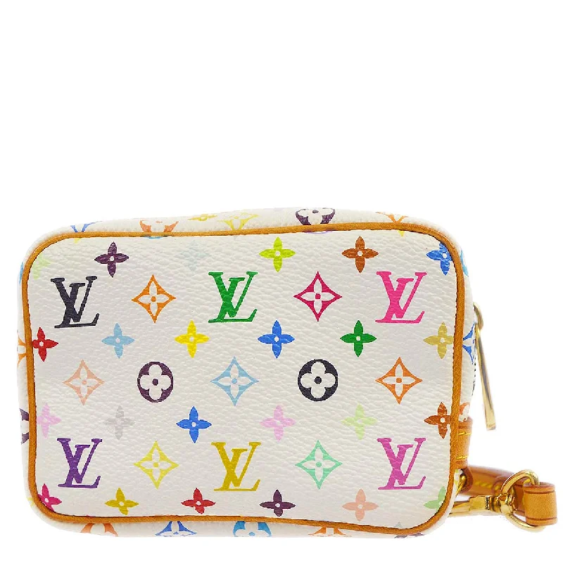 Louis Vuitton 2005 Monogram Multicolor Trousse Wapity Pouch Bag M58033