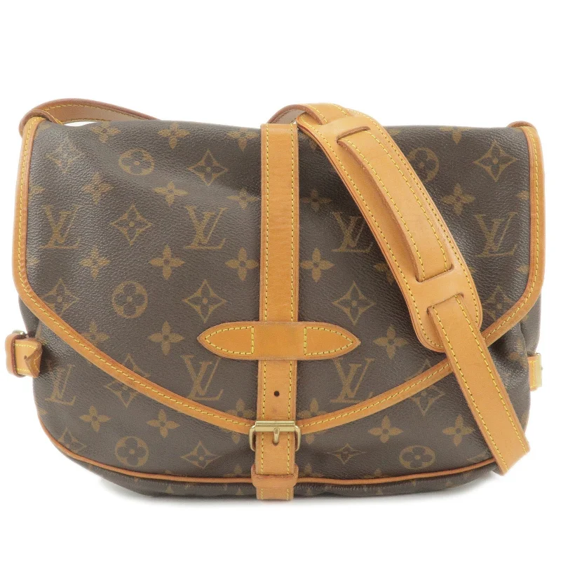 Louis Vuitton Monogram Saumur 30 Shoulder Bag Crossbody Bag M42256