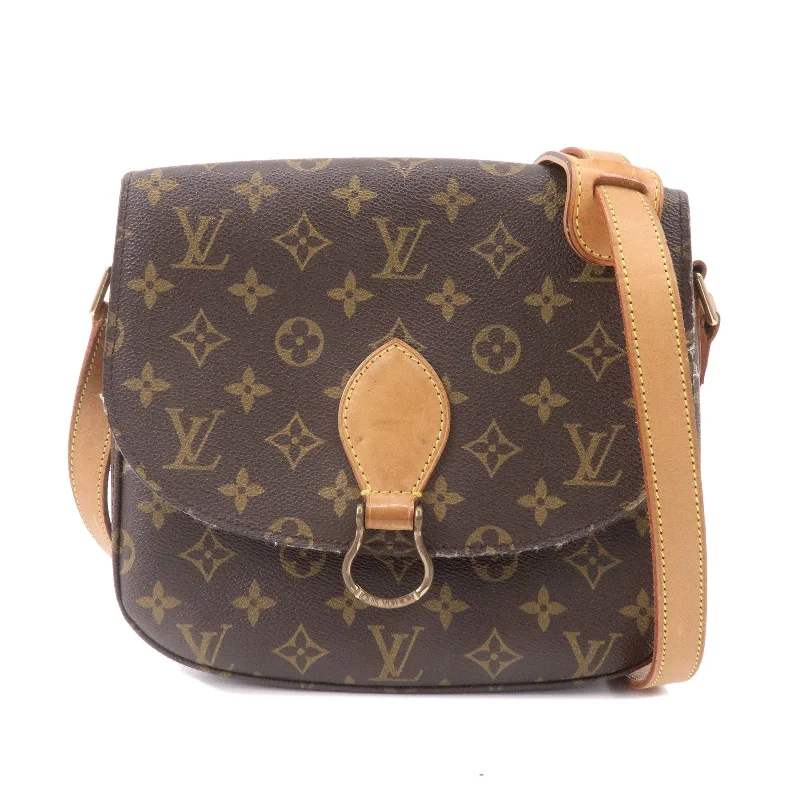 Louis Vuitton Monogram Saint Cloud GM Shoulder Bag Brown M51242