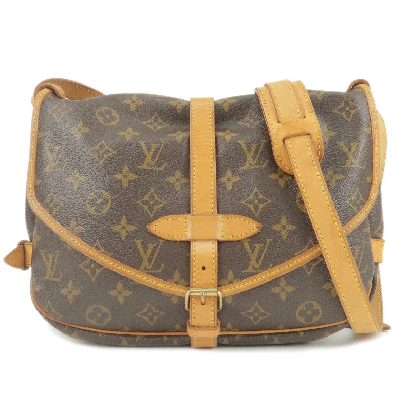 Louis Vuitton Monogram Saumur 30 Shoulder Bag M42256