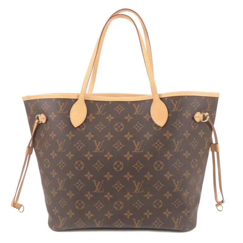 Louis Vuitton Monogram Neverfull MM Tote Bag Cerise M41177