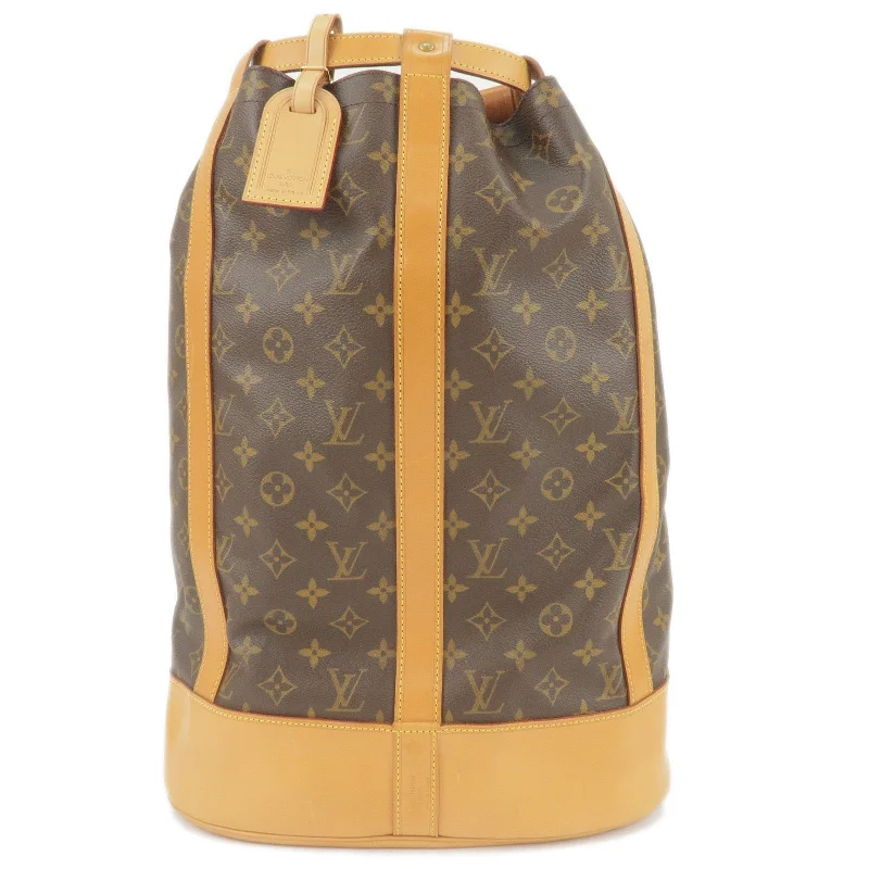 Louis Vuitton Monogram Randonnee GM Laundry Bag M42244