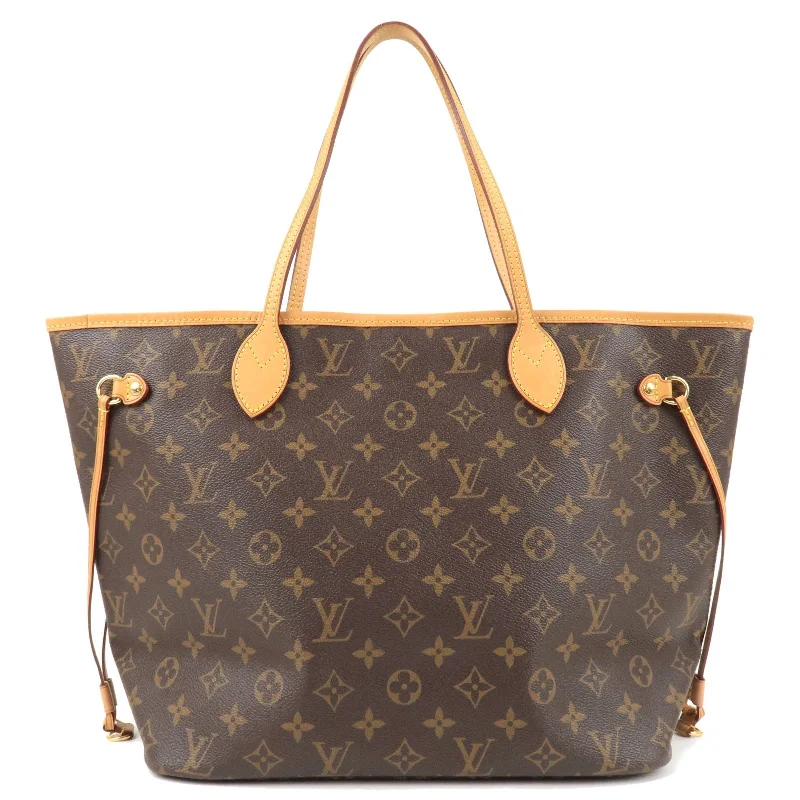 Louis Vuitton Monogram Neverfull MM Tote Bag Pivoine M41178