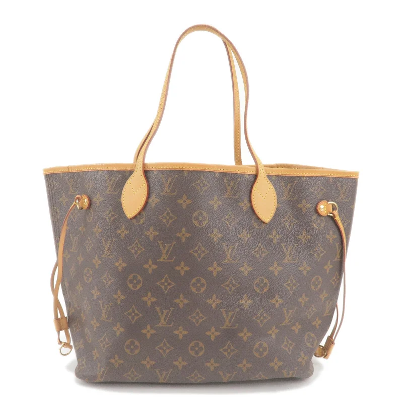 Louis Vuitton Monogram Neverfull MM Tote Bag Hand Bag M40156