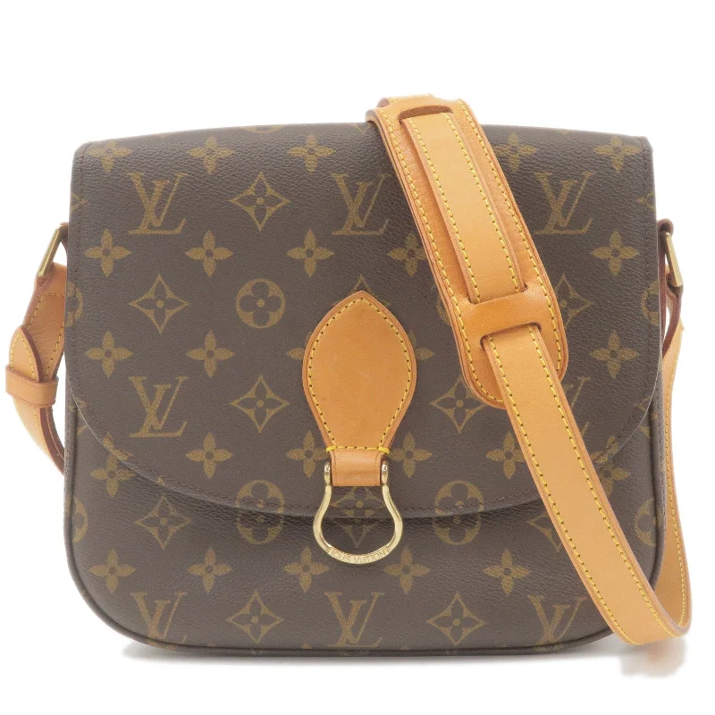 Louis Vuitton Monogram Saint Cloud GM Shoulder Bag Brown M51242